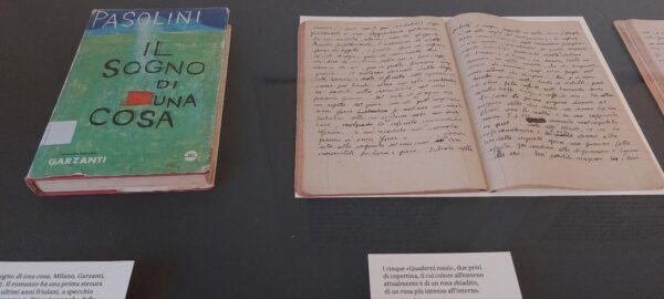 Manoscritto e il primo romanzo di PPP, “Il sogno di una cosa”, Centro Studi PPP - Casa Colussi 