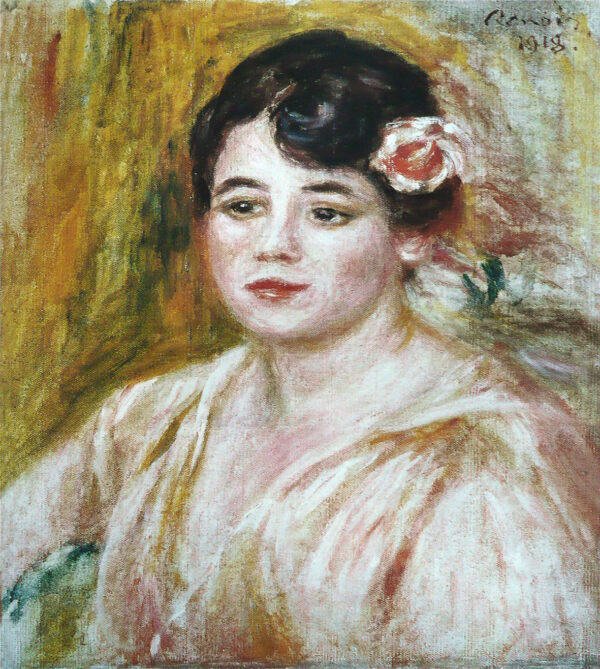 Ritratto di Adèle Besson, di Pierre-Auguste Renoir 