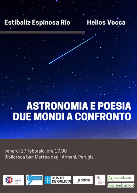 locandina Poesia e astronomia