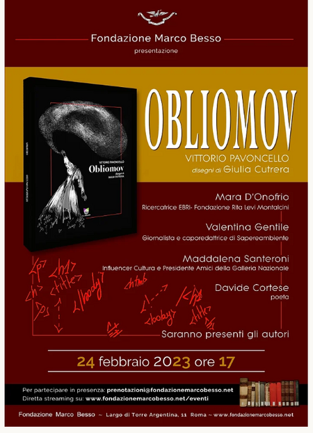 locandina evento di presentazione Obliomov