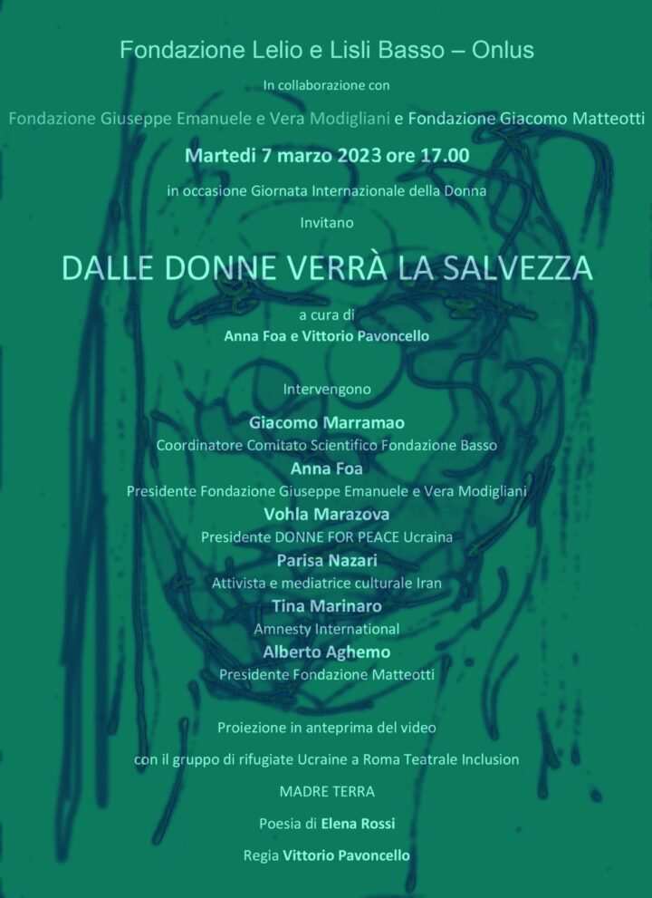 dalle donne verrà la salvezza